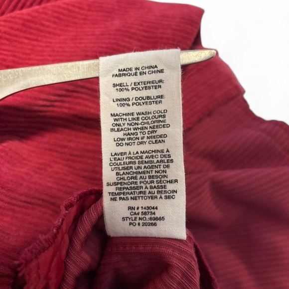 Avec Les Filles Women's XS Corduroy Shacket Shirt Jacket Pink - Picture 5 of 5